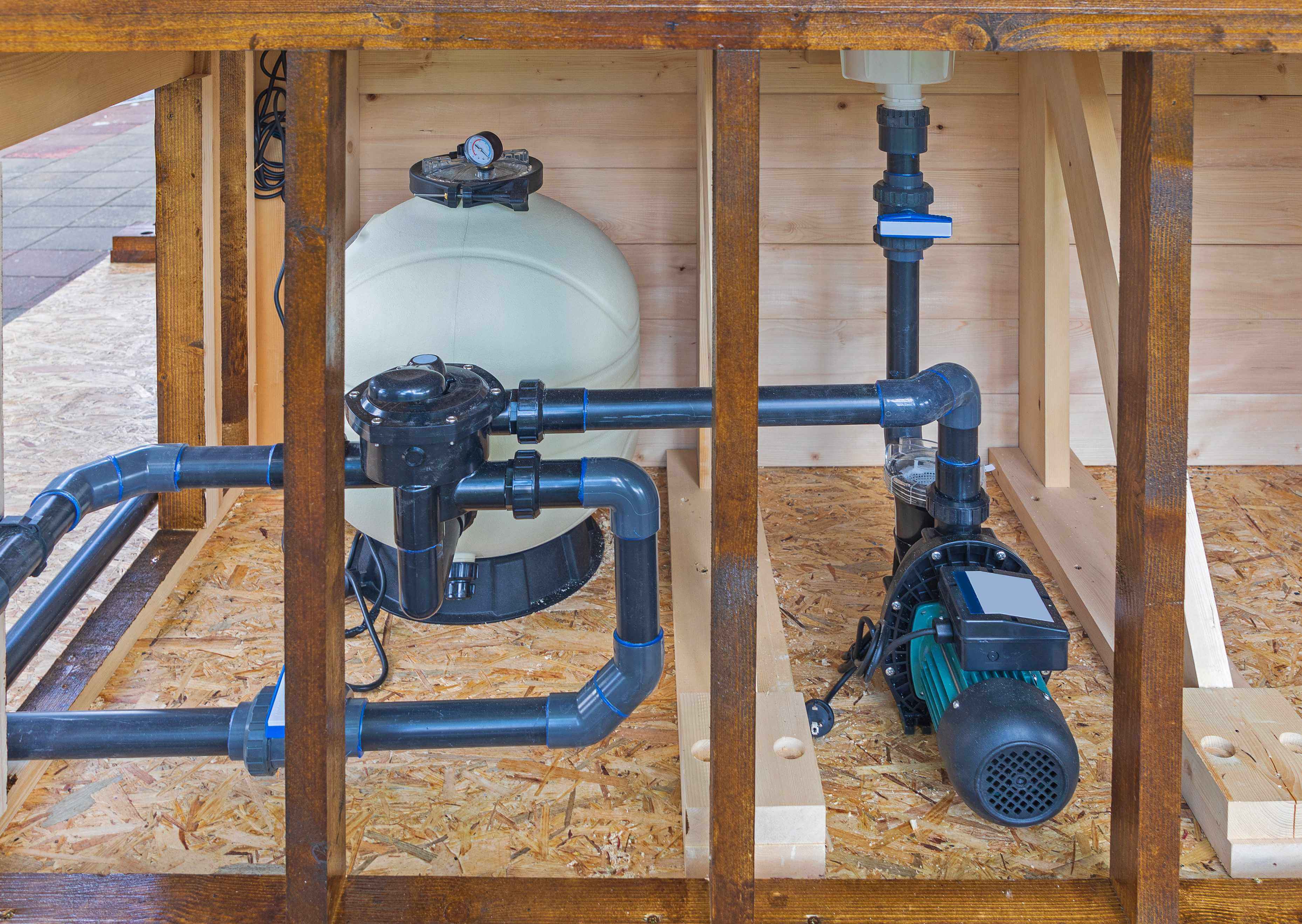 Swimming pool maintenance